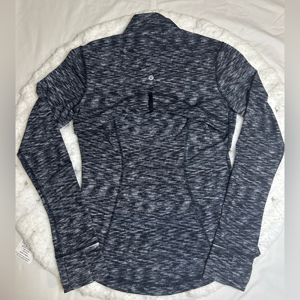 Lululemon Define Jacket Dramatic Static White / B… - image 7